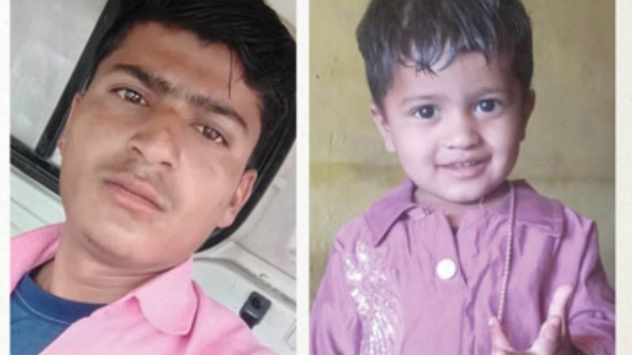 आगरा में दर्दनाक हादसा: पिता और 3 साल की बेटी की मौके पर मौत