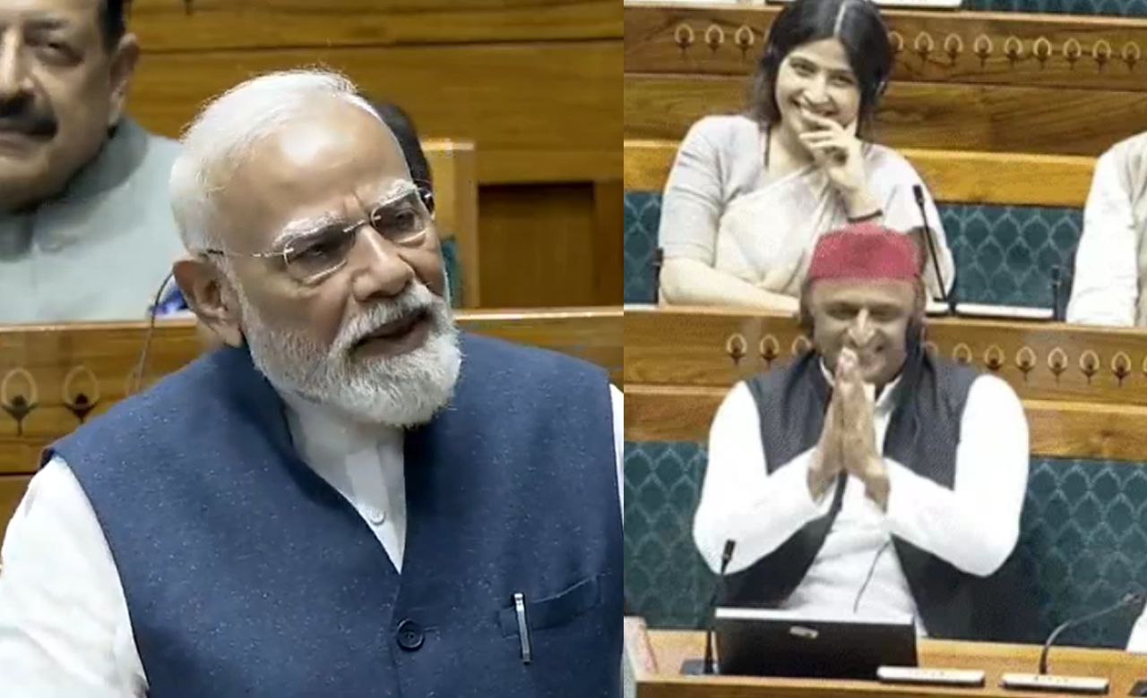 लोकसभा में नरेंद्र मोदी ने अखिलेश यादव को बताया अपना दोस्त