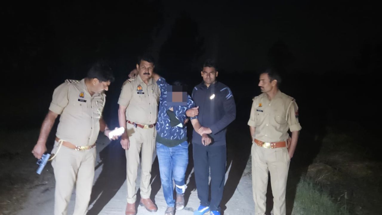 Muzaffarnagar: रतनपुरी में पुलिस-मुठभेड़, एक बदमाश घायल