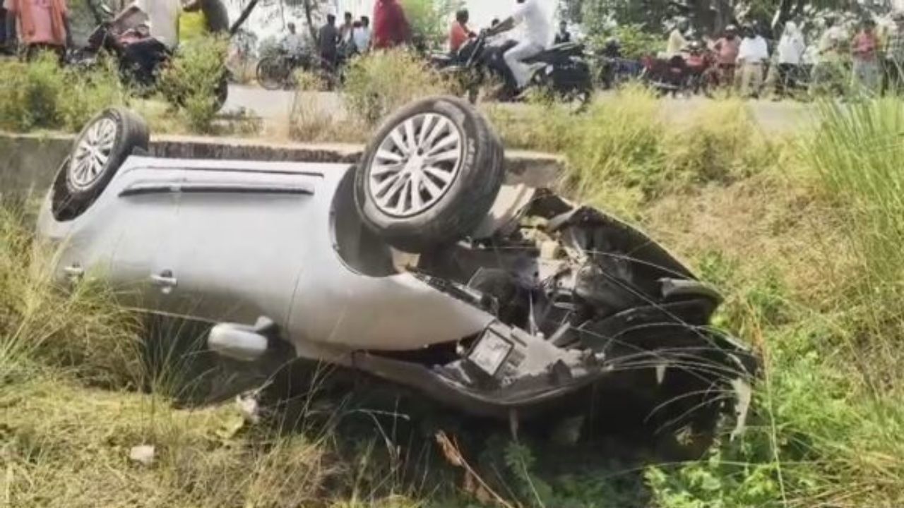 रायबरेली सड़क हादसा: कार और बाइक की टक्कर में 4 घायल, दो की हालत गंभीर