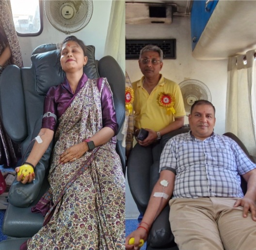 रक्तदान जीवन का उपहार: शिविर में 11 यूनिट रक्त एकत्रित