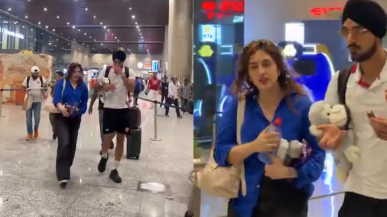 Viral Video: अर्शदीप सिंह का एयरपोर्ट मोमेंट वायरल, गर्लफ्रेंड संग केयरिंग अंदाज देख युजर्स बोले…