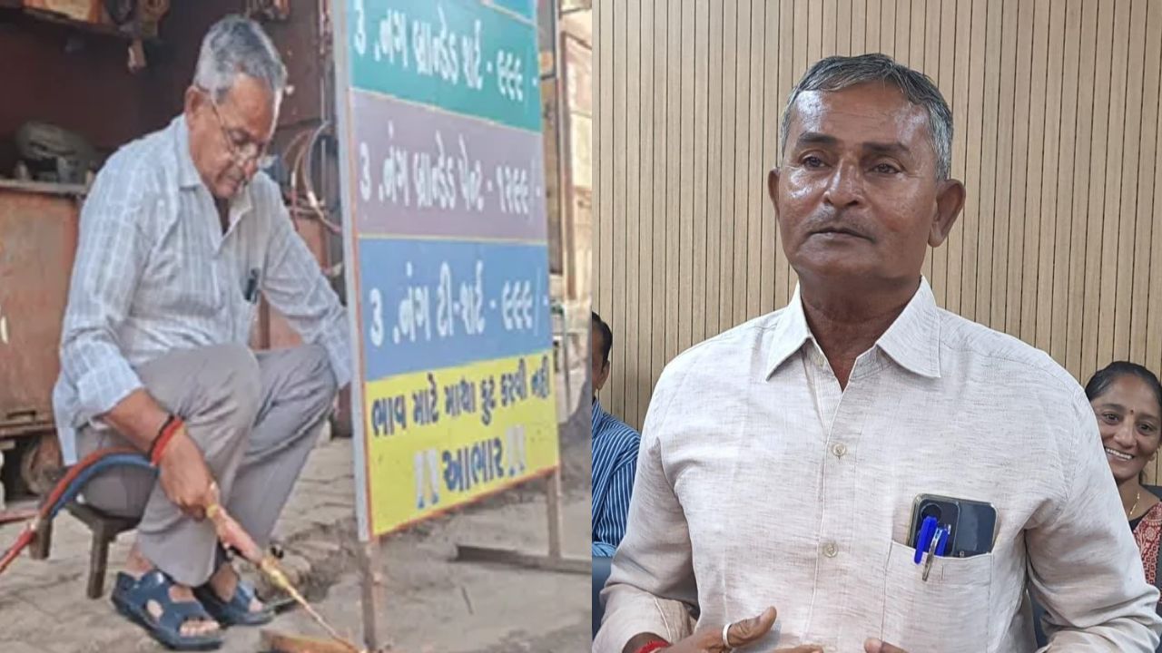 “पद नहीं, काम मेरी पहचान है…” कार्यकाल खत्म होते ही वेल्डिंग की दुकान पर लौटे पूर्व मेयर भरत भाई