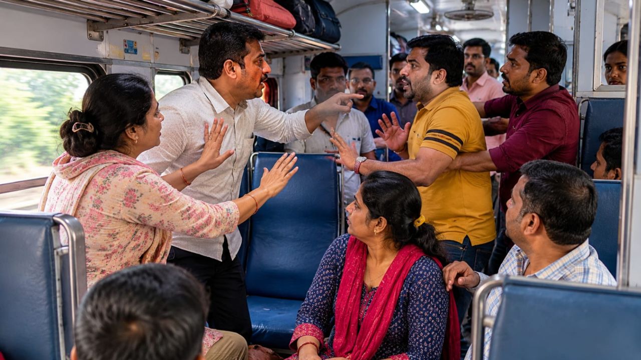 मुंबई से वाराणसी जा रही ट्रेन में दंपति से बदसलूकी, मारपीट के साथ 10 लाख से ज्यादा की चोरी का आरोप