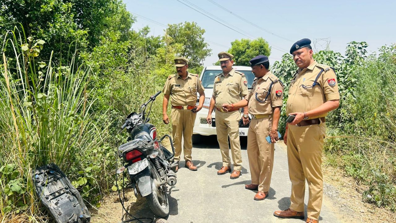 इटावा में पुलिस-बदमाश मुठभेड़, हिस्ट्रीशीटर समेत दो शातिर बदमाश गिरफ्तार