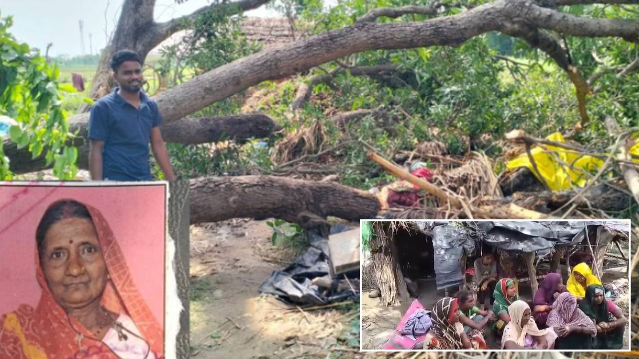 Gonda News: जब घर की छत बनी मौत का जाल… आंधी में टूटकर गिरा पेड़ और उजड़ गया एक परिवार!