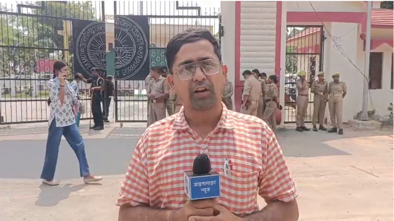गोरखपुर विश्वविद्यालय में हड़कंप: अलखनंदा महिला छात्रावास में खाने में कीड़े मिलने का वीडियो वायरल, जांच कमेटी गठित