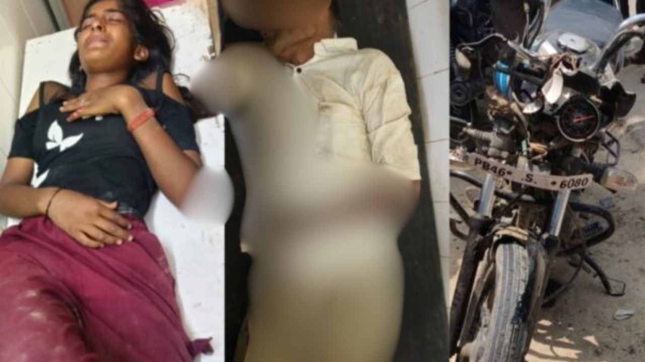गोरखपुर में दर्दनाक सड़क हादसा, चार घायल, तीन जिला अस्पताल रेफर