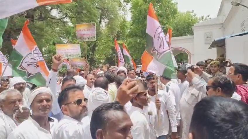 Raebareli News: कांग्रेस का प्रदर्शन, बढ़ती महंगाई और जनसमस्याओं को लेकर विरोध प्रदर्शन 