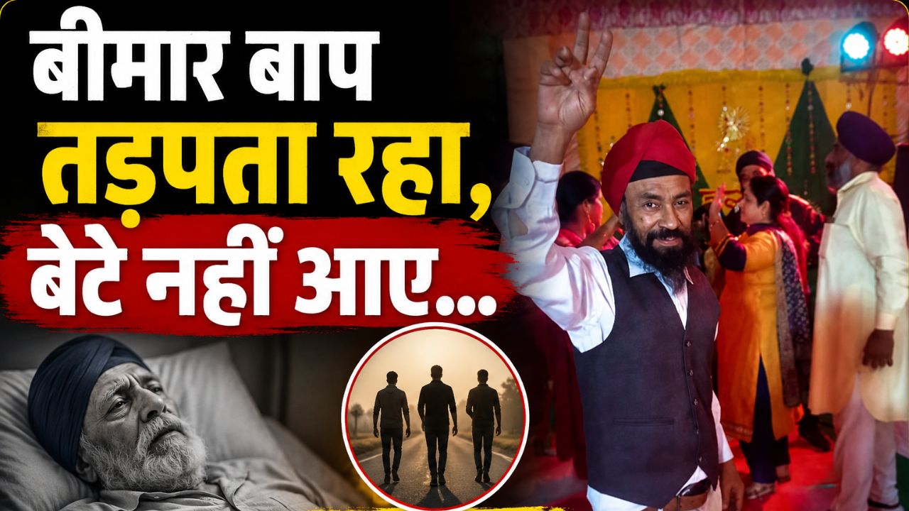 बीमार बाप तड़पता रहा, बेटे नहीं आए… पड़ोसियों ने भेजा फ्लाइट का किराया, फिर भी नहीं पसीजा दिल
