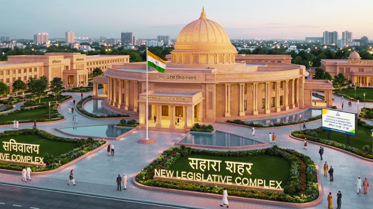 लखनऊ में बनेगा नया विधानभवन कॉम्प्लेक्स, सहारा शहर की 245 एकड़ जमीन पर होगा विकास