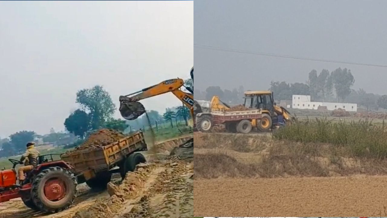 Maharajganj में खनन माफिया का गोरखधंधा चरम पर… प्रशासनिक कारवाई का नहीं खौफ 