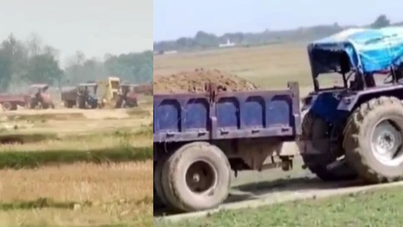महराजगंज में दिन के उजाले में चल रहा खनन का खेल! सरकारी खजाने को बड़ा नुकसान, कुंभकरण की नींद सोए अफसर
