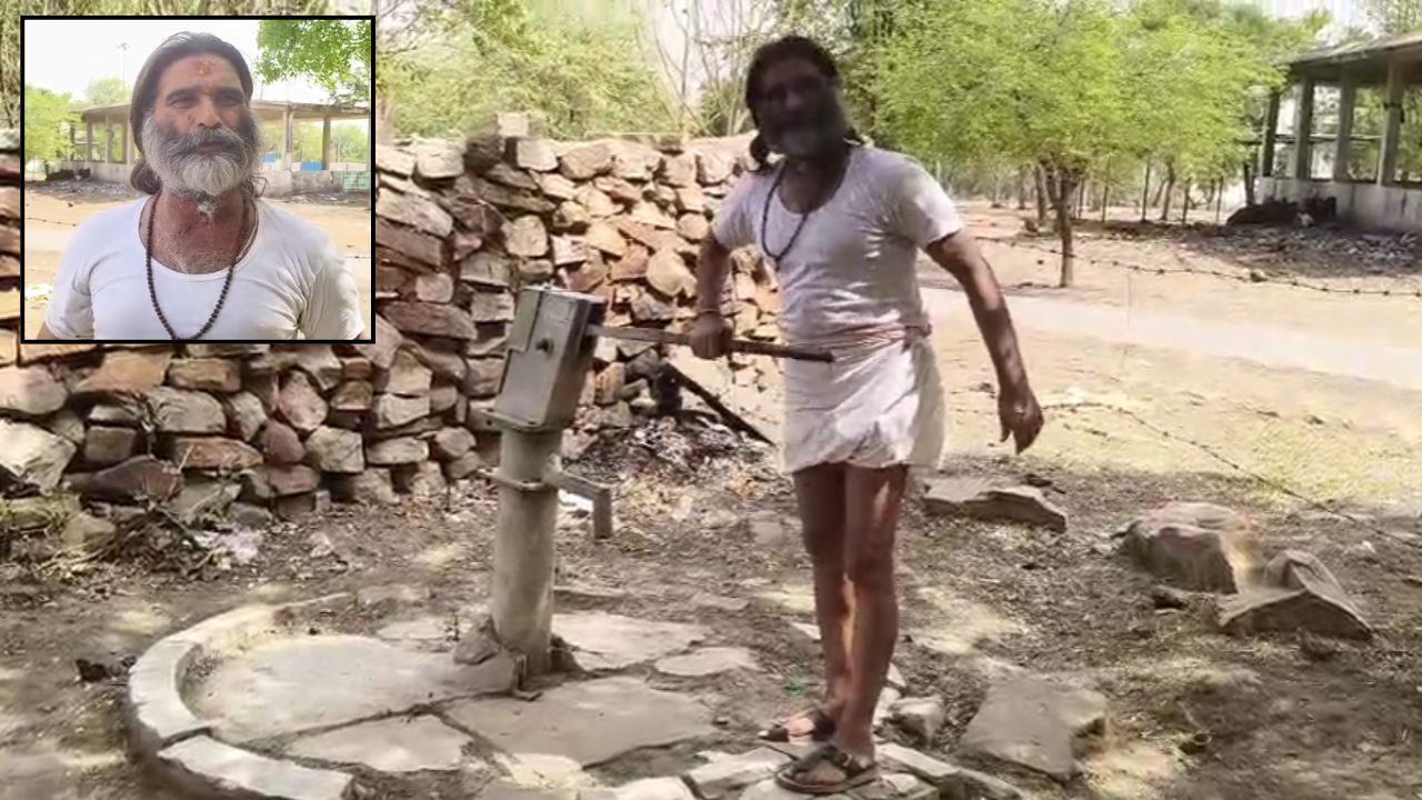 मिर्जापुर अष्टभुजा मंदिर में भीषण गर्मी व बिजली कटौती से पेयजल संकट गहराया, एक घूंट पानी के लिये भटक रहे दर्शनार्थी