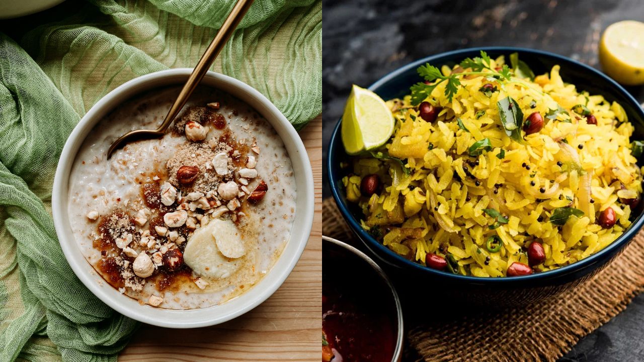 Oats vs Poha: नाश्ते की थाली में किसे दें जगह ओट्स या पोहा? जानिए सेहत के लिए क्या है ज्यादा फायदेमंद