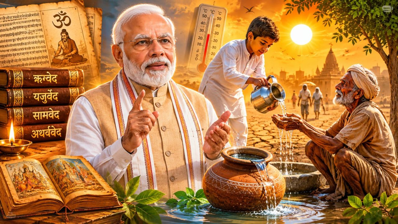 Nautapa 2026: भीषण गर्मी के बीच पीएम मोदी की अपील, जानिए वेद-पुराणों में जलदान को सबसे बड़ा पुण्य क्यों कहा गया?