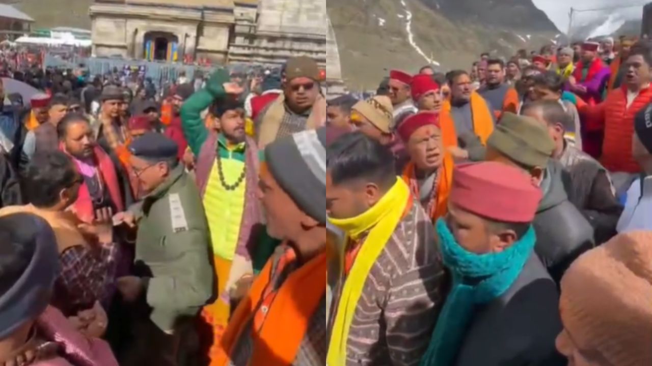 केदारनाथ धाम में VIP दर्शन को लेकर हेमंत द्विवेदी पर फूटा तीर्थ पुरोहितों का गुस्सा