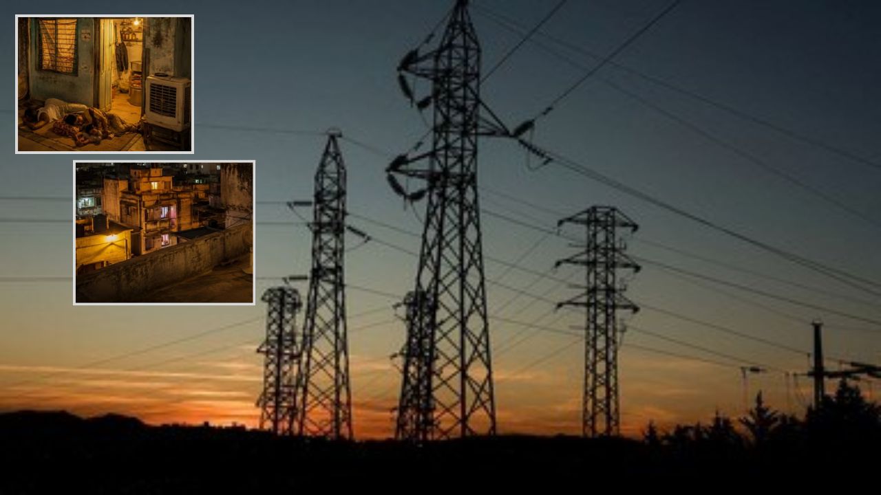 उत्तर प्रदेश में बिजली संकट बेकाबू, पावर प्लांट बंद होने से अंधेरे और गर्मी में तड़प रहे लोग