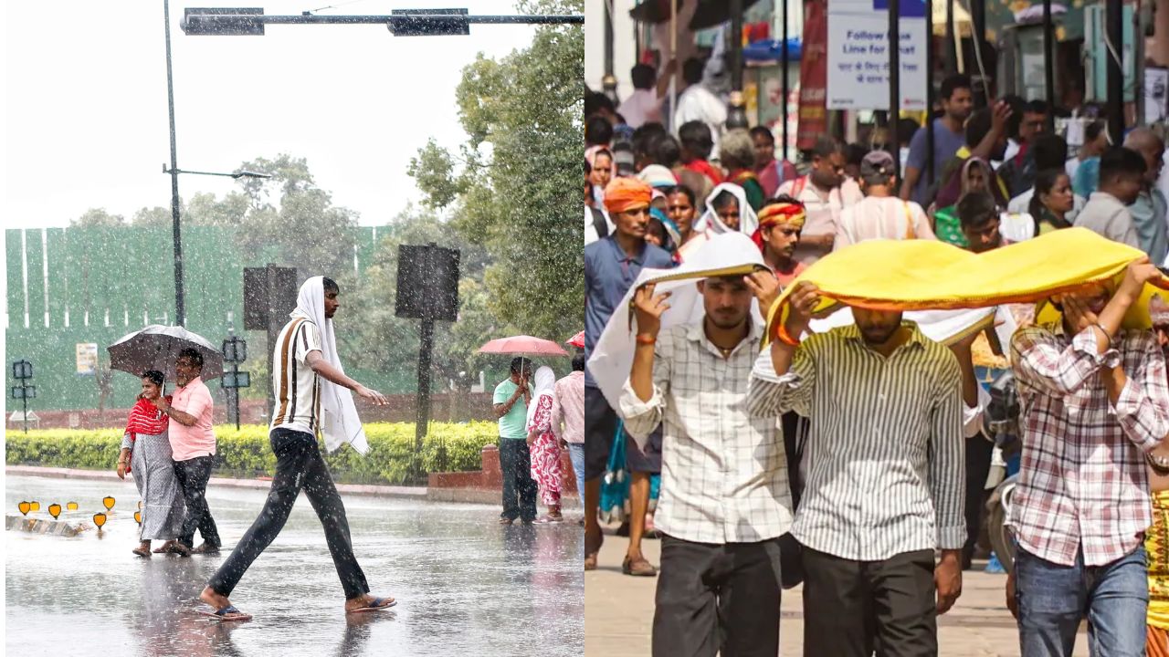 मौसम का डबल अटैक: 17 राज्यों में झमाझम बारिश का अलर्ट, दिल्ली-यूपी समेत उत्तर भारत में भीषण लू का कहर