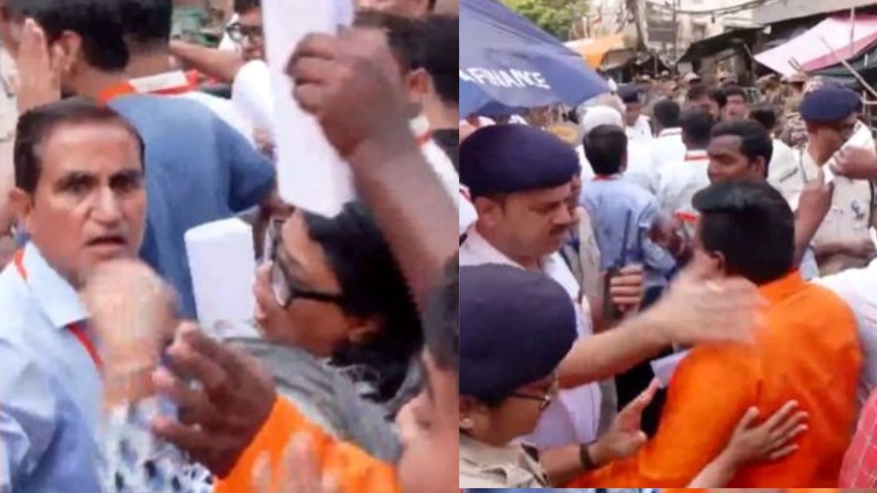 भवानीपुर में बवाल, TMC-BJP एजेंटों की तीखी बहस से बढ़ा तनाव