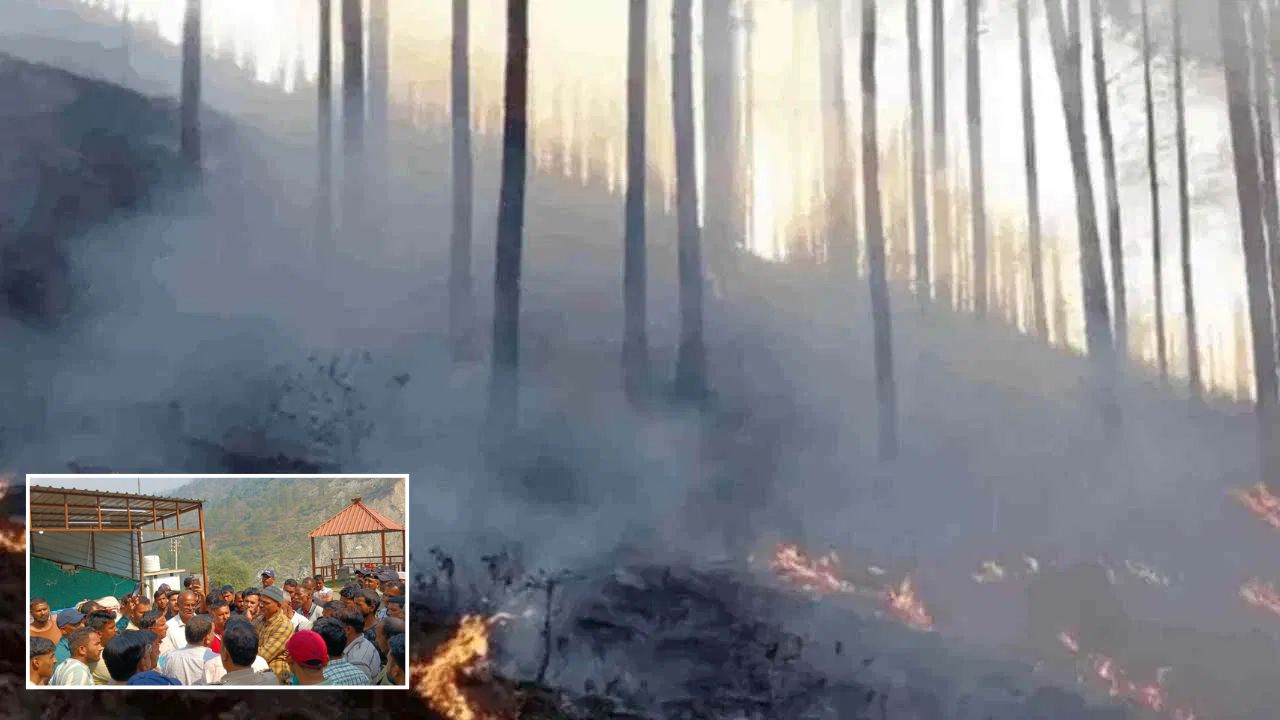 उत्तराखंड के जंगलों में धधकती आग ने ली जान, चमोली में 70 मीटर गहरी खाई में गिरा फायर वाचर, रेस्क्यू टीम को मिला शव