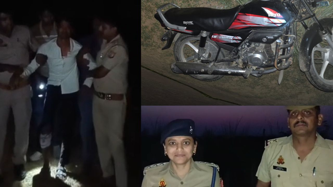 बस्ती में घेराबंदी देखते ही गोवंश तस्कर ने निकाला तमंचा, फिर चली गोलियां, जवाबी कार्रवाई में…
