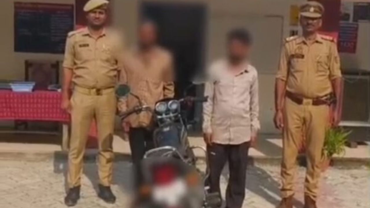 गोरखपुर में बाइक चोर गिरोह का पर्दाफाश, दो शातिर ऐसे दबोचे गए