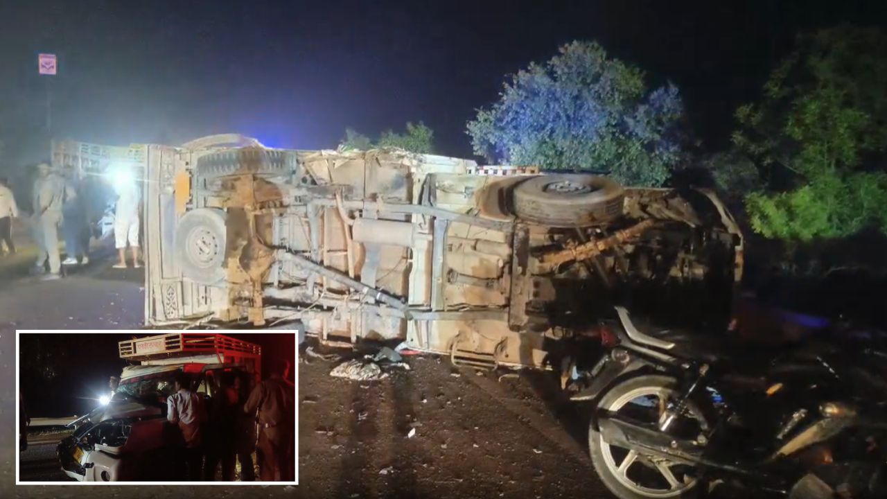 NH-34 पर तेज रफ्तार का तांडव! दो पिकअप लोडरों की भिड़ंत में चालक की मौत, मचा हड़कंप