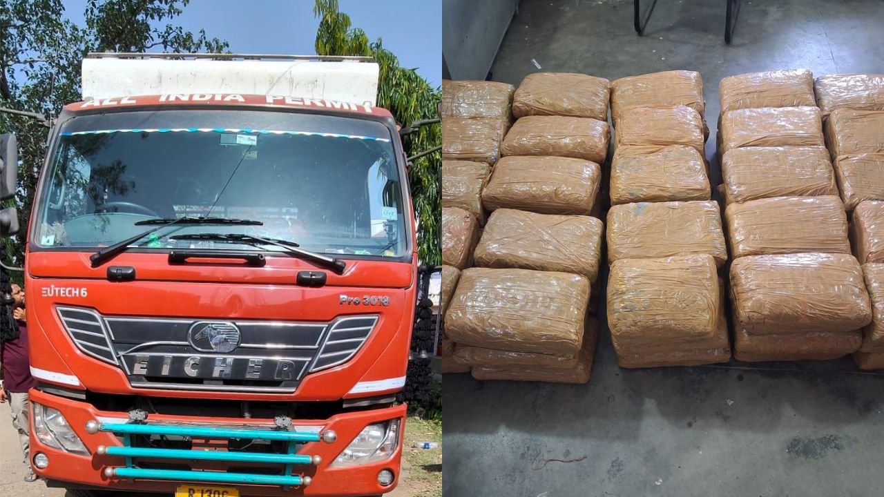 पुलिस चला रही थी चेकिंग अभियान, ट्रक की बोरियों में रखे सामान को देख उड़े होश; आखिर क्या है पूरा मामला?