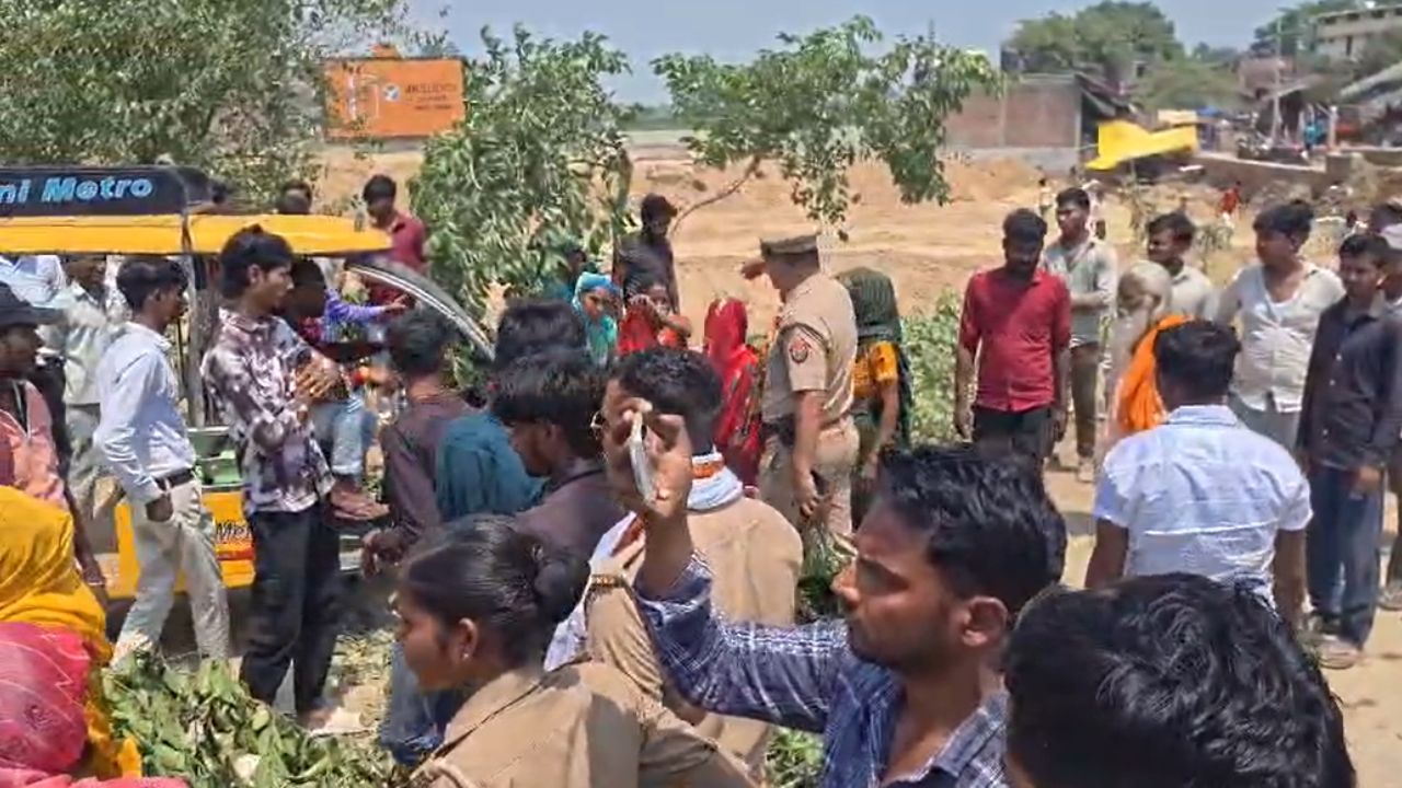 Kannauj: कोर्ट के स्टे के बावजूद मनमानी से ग्रामीणों का फूटा गुस्सा