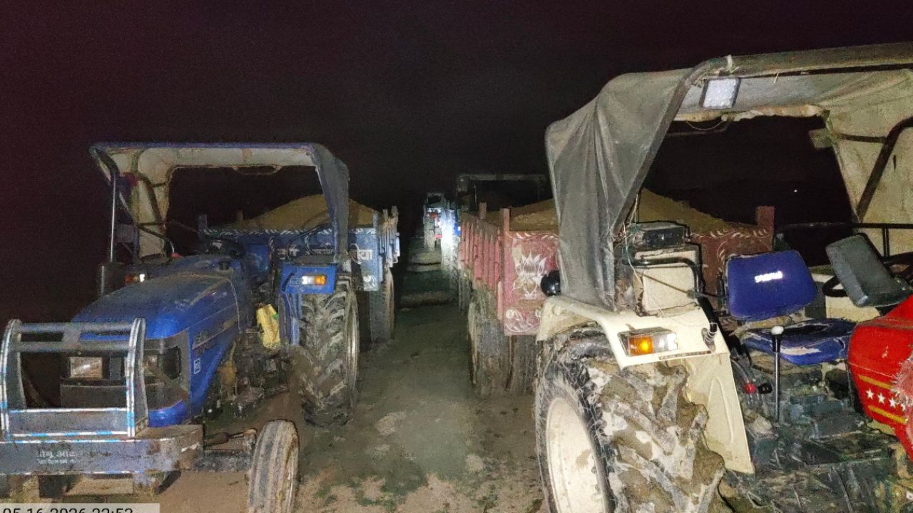 नौतनवा में अवैध मिट्टी खनन पर प्रशासन ने की ये कार्रवाई, खनन माफियाओं में अफरातफरी
