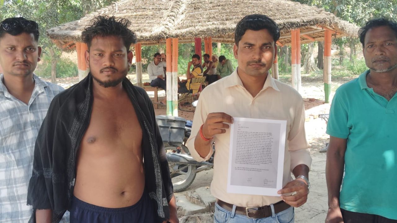 महराजगंज में खड़े ट्रक से कई लीटर डीजल चोरी, ड्राइवर को पीटा