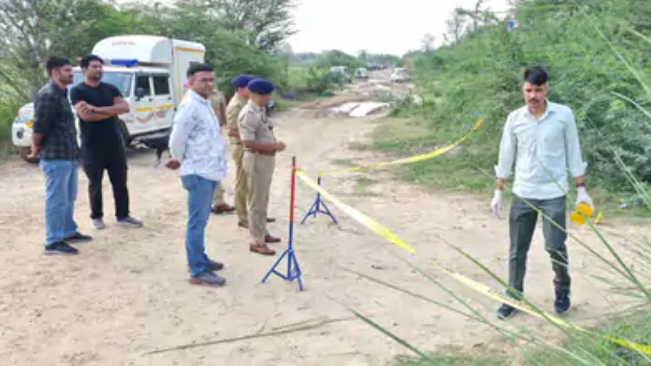 मथुरा में बाबरिया गैंग के 2 डकैत एनकाउंटर में ढेर
