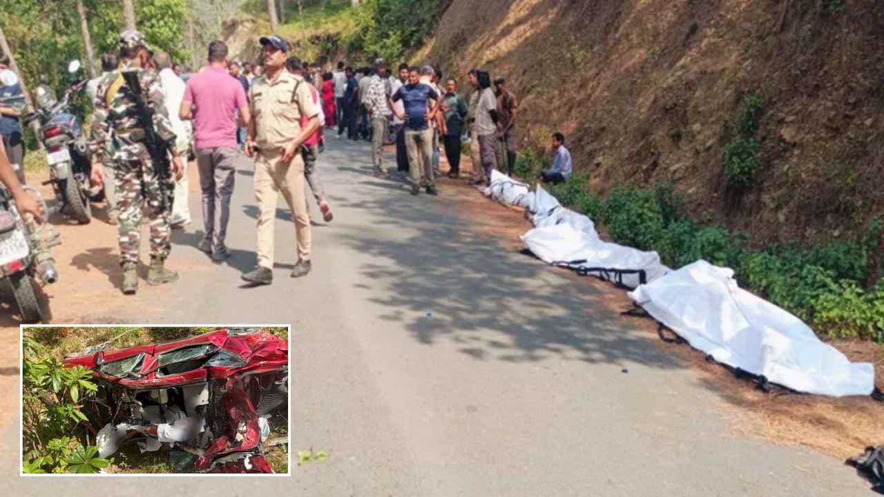 Nainital Road Accident: भवालीगांव बाईपास पर गहरी खाई में गिरी कार, UP के एक ही परिवार के 5 लोगों की दर्दनाक मौत