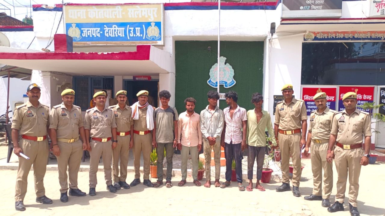 देवरिया पुलिस की सख्त कार्रवाई, नाबालिग से दुष्कर्म मामले में आरोपी को दबोचा