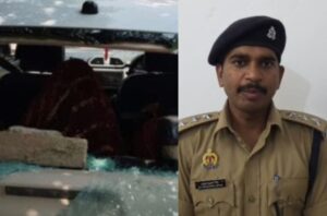 स्टंटबाजी बनी आफत: गांव लौट रहे दूल्हा-दुल्हन पर हमला…ईंट-पत्थरों से कार तोड़ी, दोनों घायल