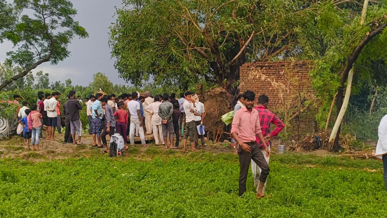 UP Weather: बदायूं में तेज आंधी ने मचाई तबाही, 2 बच्चियों समेत 5 की मौत