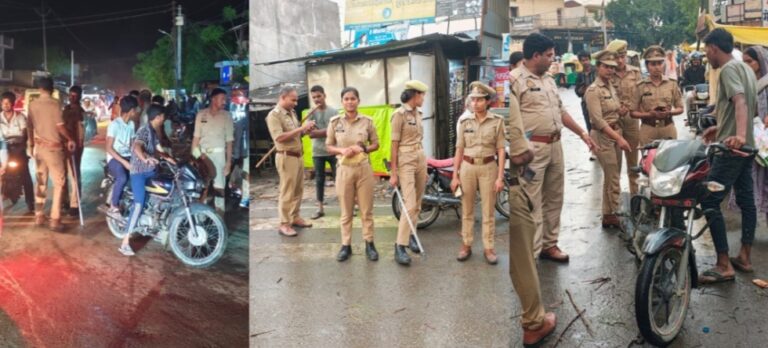 गोरखपुर में ट्रैफिक नियम तोड़ने वालों पर पुलिस का शिकंजा, 89 वाहनों का चालान