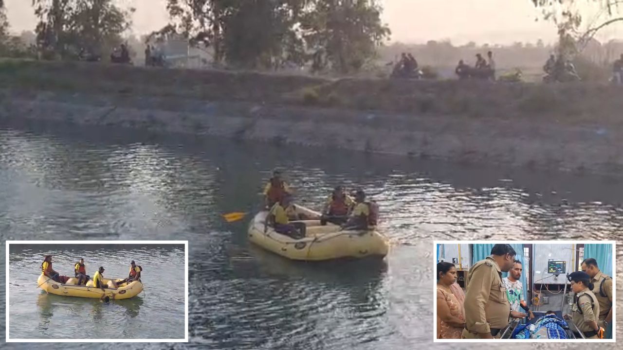 Vikasnagar: आधी रात नहर में गूंजी चीखें! दो मासूमों को बचा लिया गया, लेकिन मां को तलाश रही SDRF