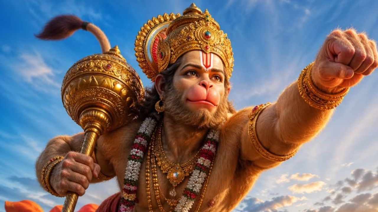 बजरंग बाण का पाठ करने का सबसे उत्तम समय सूर्योदय या संध्याकाल का होता है। पाठ शुरू करने से पहले हाथ में जल और लाल फूल लेकर संकल्प अवश्य लेना चाहिए। संकल्प में अपने उद्देश्य और दिनों की संख्या का उल्लेख करें। इसके बाद प्रभु राम और माता सीता का स्मरण कर कुशा के आसन पर बैठकर पाठ शुरू करें। (Img- Pinterest)
