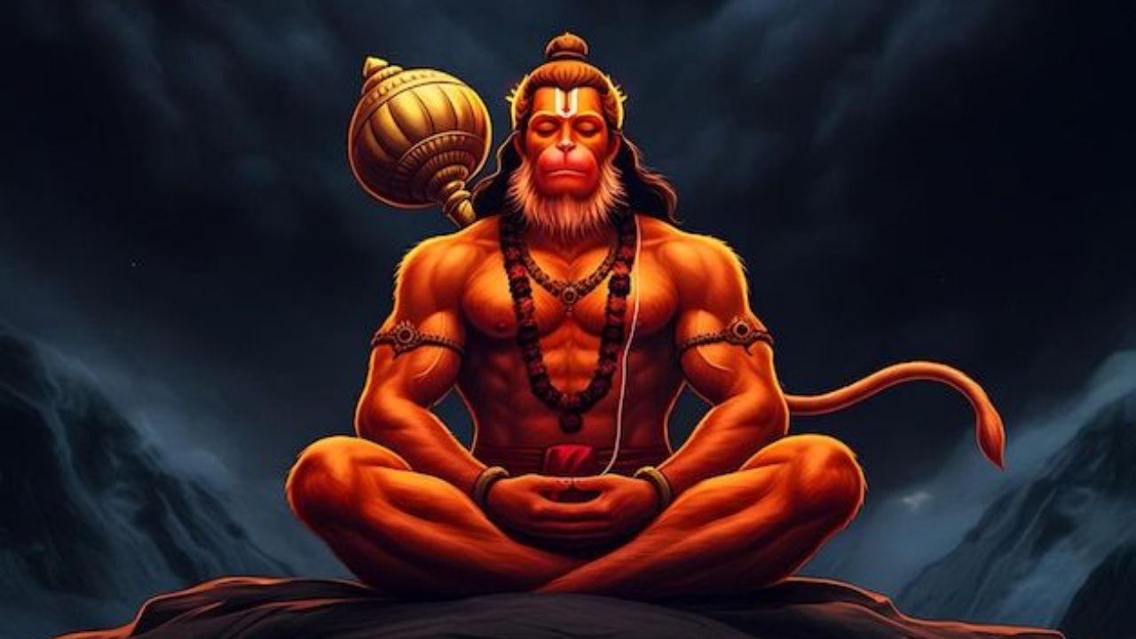 इस साधना के दौरान नियमों का पालन करना बेहद जरूरी है। पाठ शुरू करने से एक दिन पहले से ही लहसुन, प्याज, मांस और मदिरा का त्याग कर सात्विक भोजन ग्रहण करें। जितने दिन का संकल्प हो, उतने दिन ब्रह्मचर्य का कठोरता से पालन करें। हनुमान जी के सामने गाय के घी या तेल का दीपक जलाकर साफ उच्चारण में पाठ करें। (Img- Pinterest)