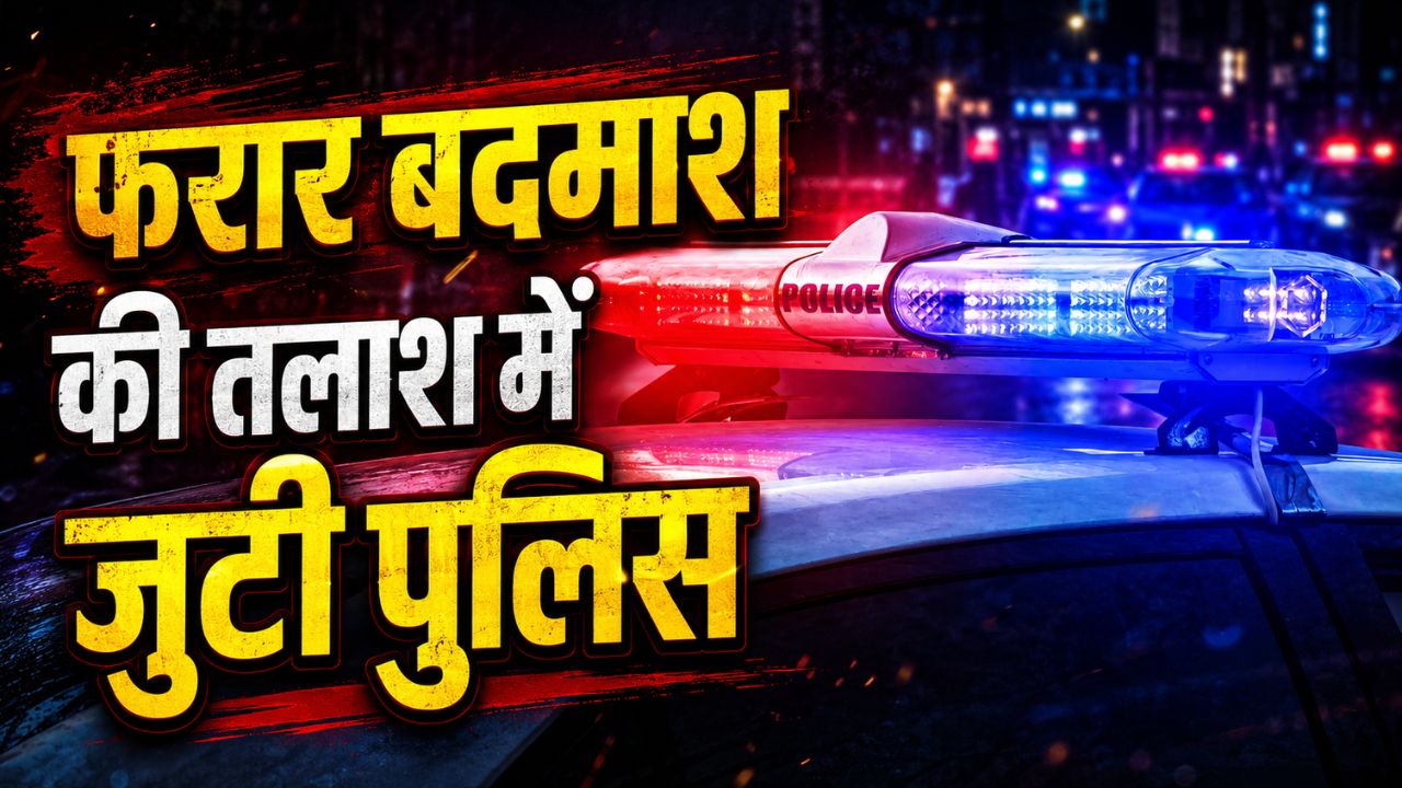बलिया में थाने से फरार हुआ 25 हजार का इनामी बदमाश, रिकॉर्ड जांचते ही पुलिस के उड़े होश