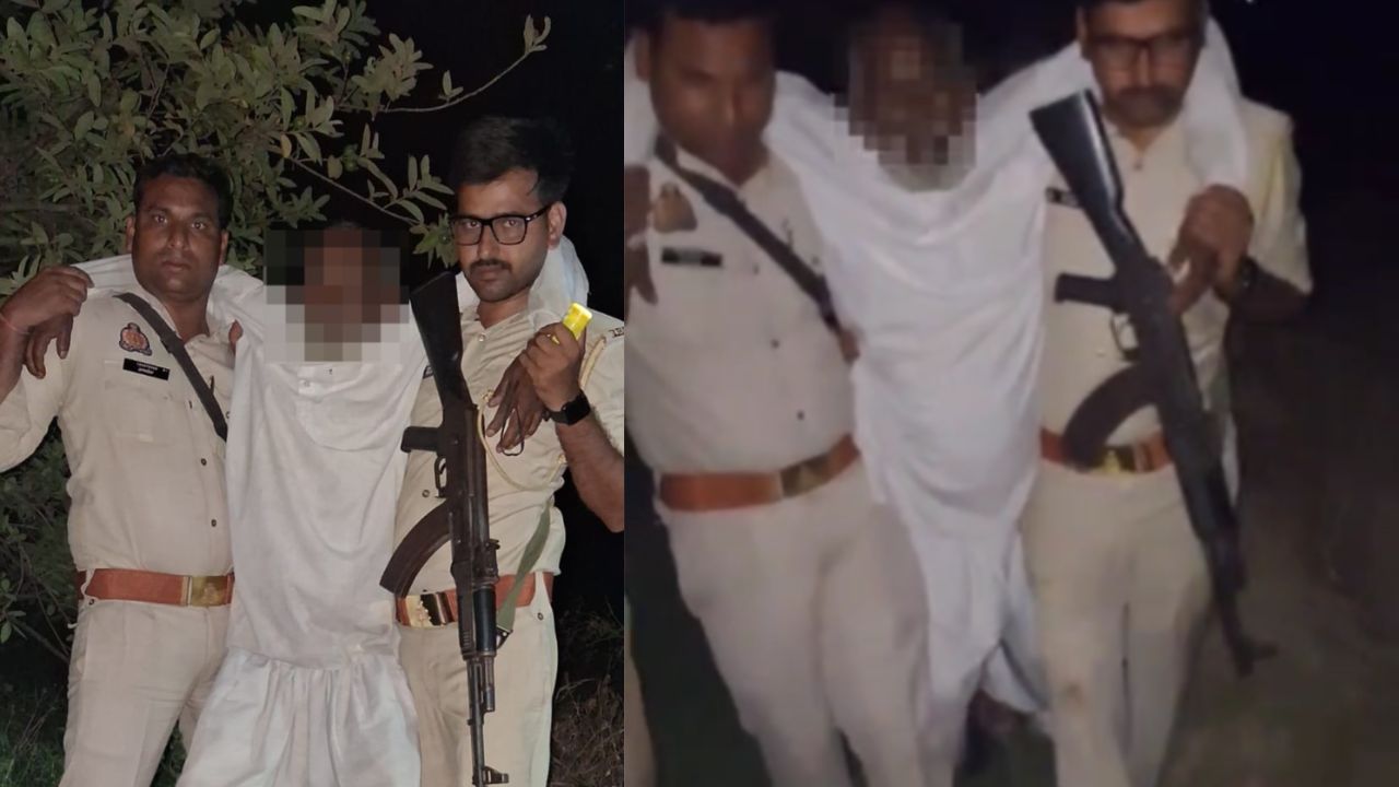 बदायूं में 4 साल की मासूम से दुष्कर्म का आरोपी पुलिस मुठभेड़ में गिरफ्तार, जवाबी फायरिंग में दोनों पैरों में लगी गोली