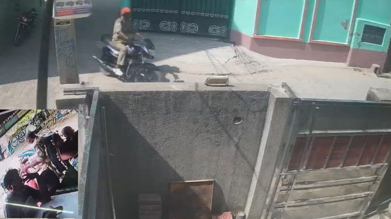 Fatehpur News: बाइक चोरी की वारदात CCTV में कैद, फुटेज के आधार पर जांच में जुटी पुलिस