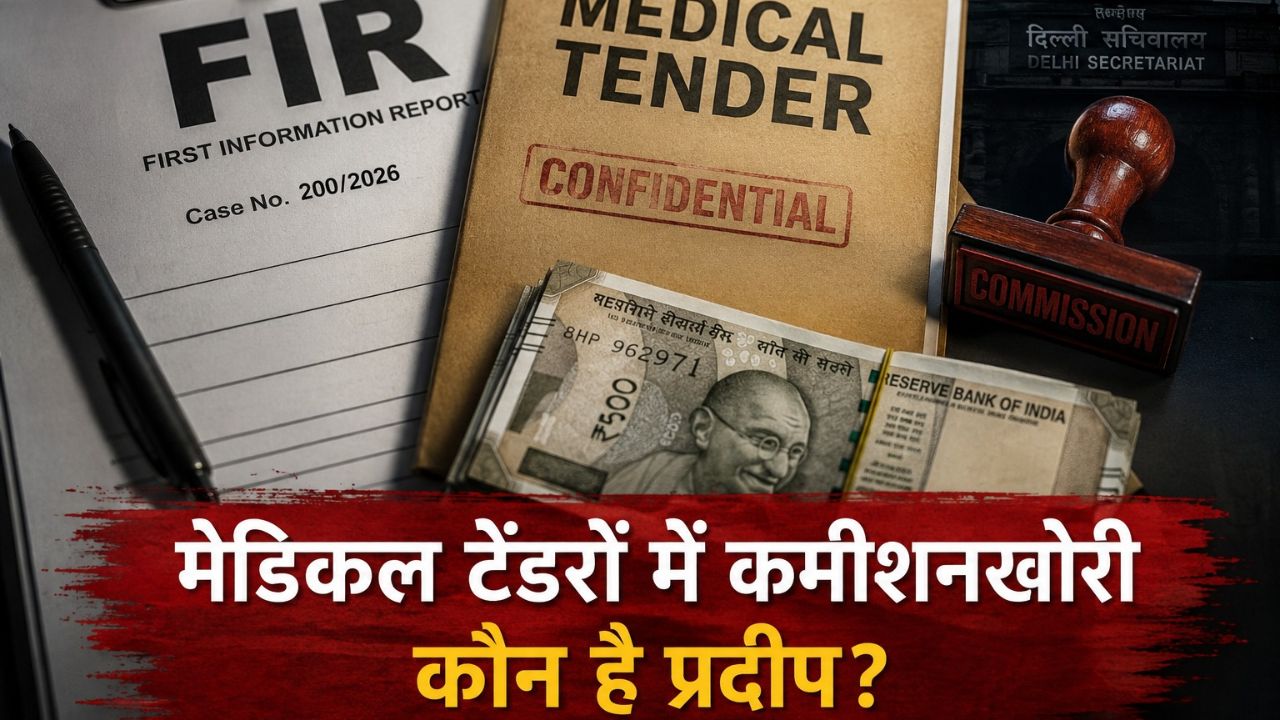 दिल्ली में मेडिकल टेंडरों में कमीशनखोरी का जिन्न बाहर, पंकज जैन के खिलाफ FIR; कौन है प्रदीप?