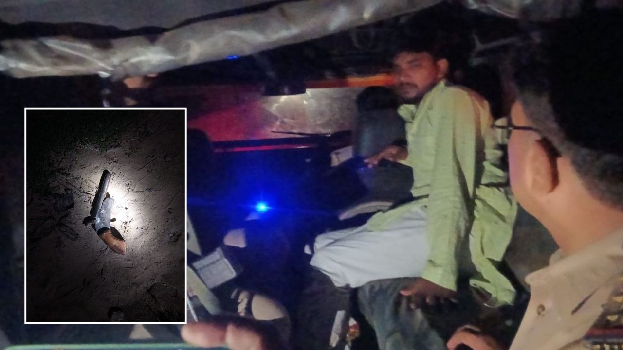 यूनियन बैंक चोरी कांड का खुलासा, मुठभेड़ में घायल हुआ आरोपी नीरज; 4.17 लाख रुपये बरामद