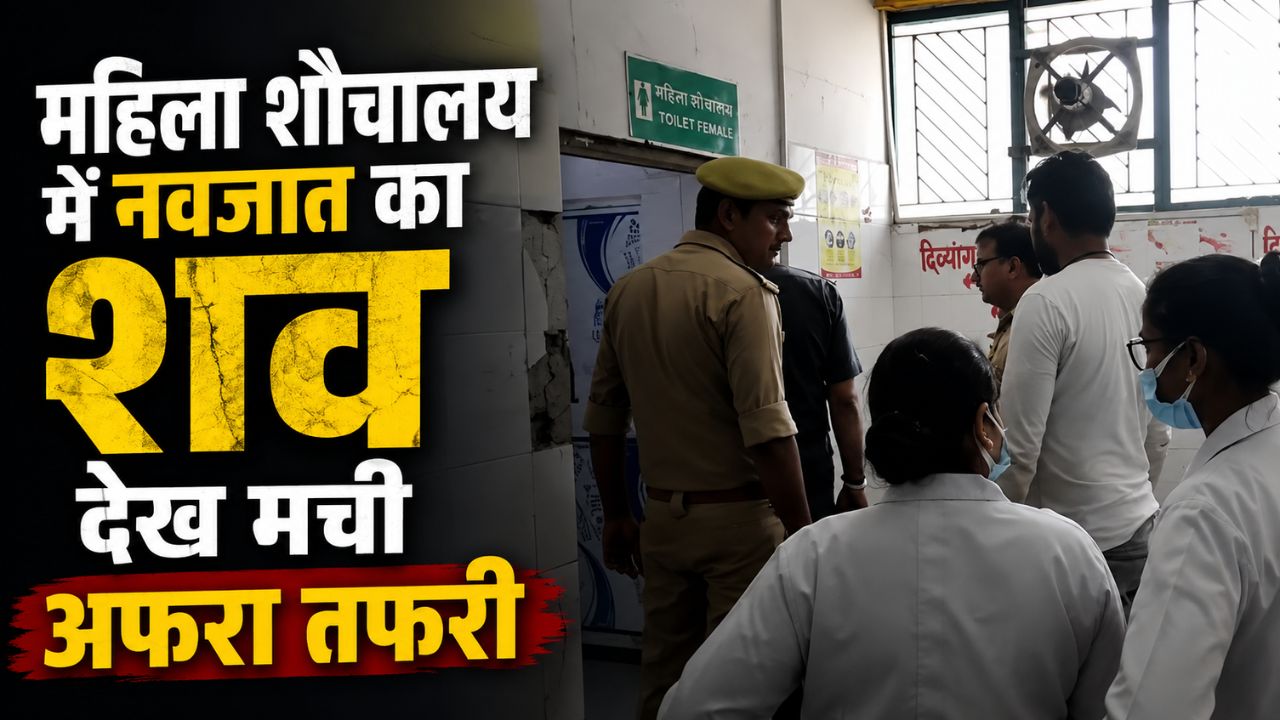 हमीरपुर जिला अस्पताल के महिला शौचालय में ऐसा क्या मिला जिससे मचा हड़कंप