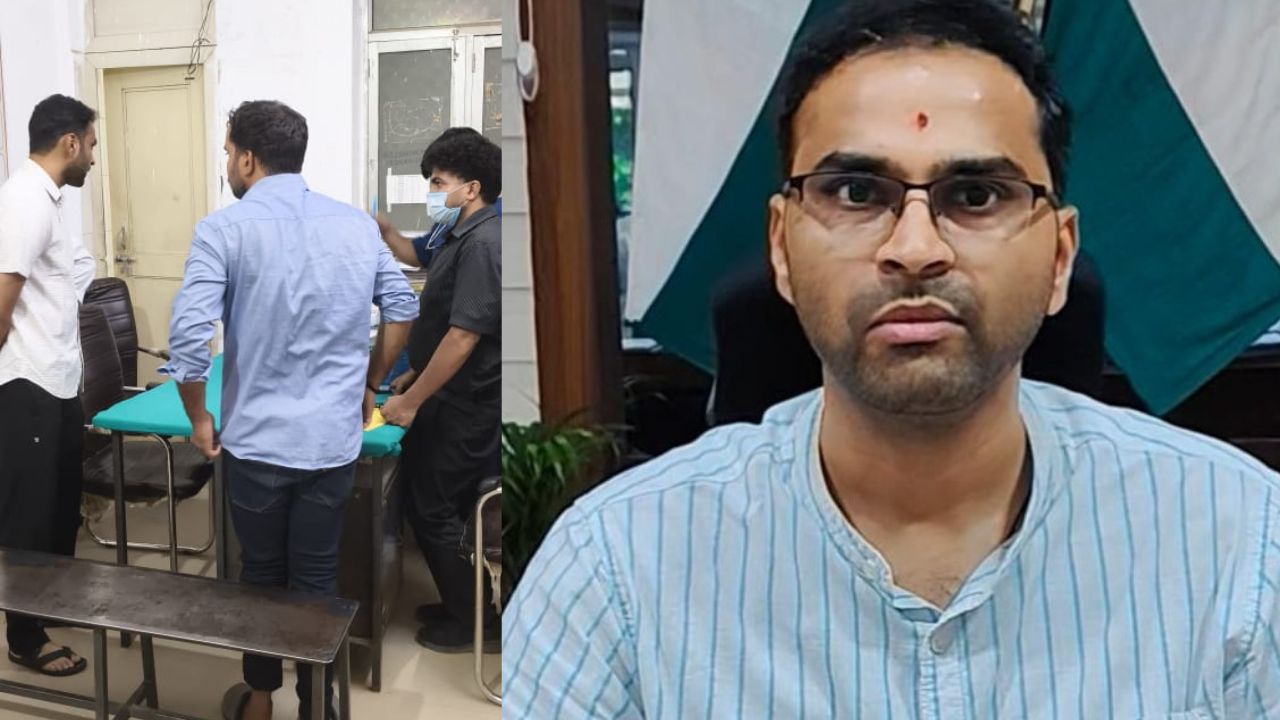 देवरिया में डीएम के अचानक एंट्री से मचा हड़कंप, मेडिकल कॉलेज में छिपी सच्चाई आई सामने