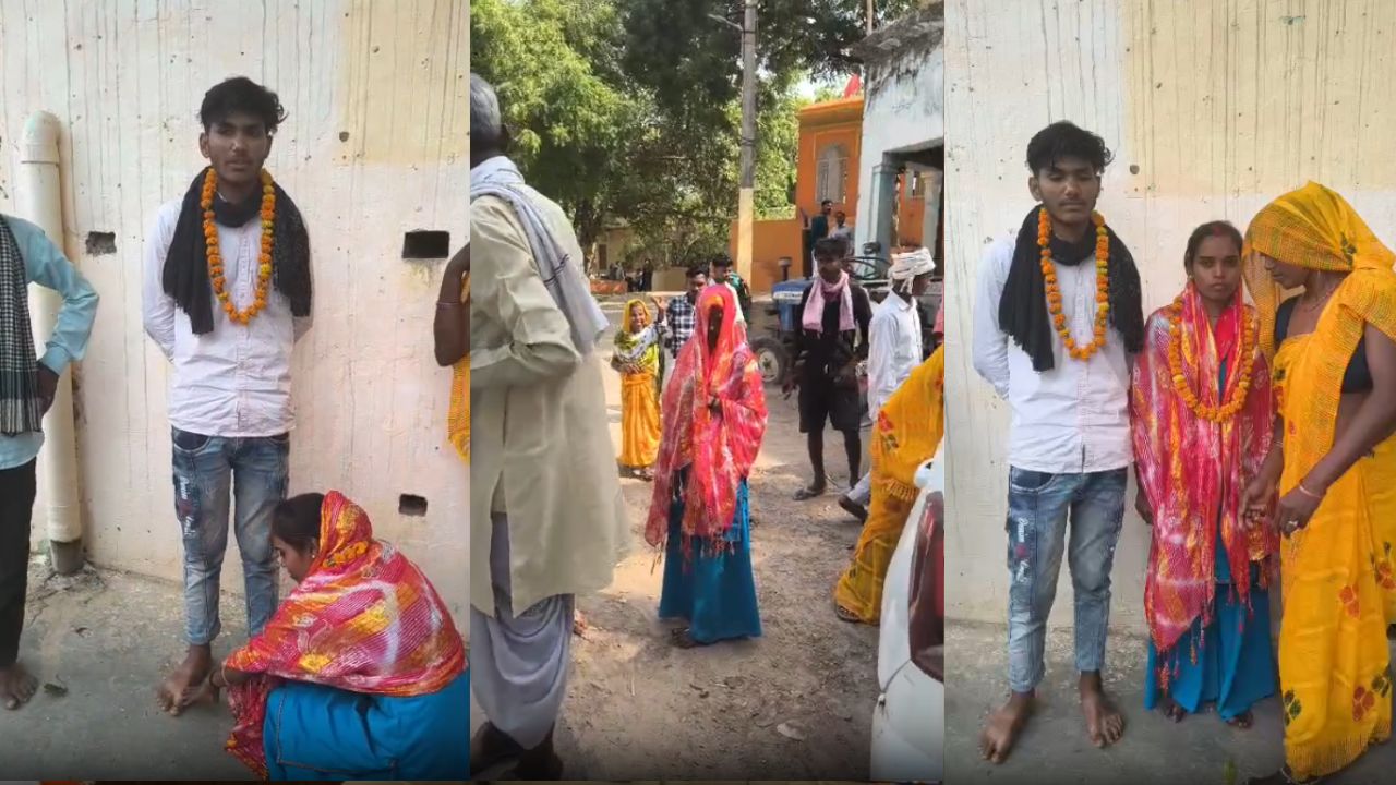 Unique Wedding: यूपी में अनोखी शादी, अलग अंदाज में विवाह के बंधन में बंधे प्रेमी युगल; अब चारों ओर चर्चा