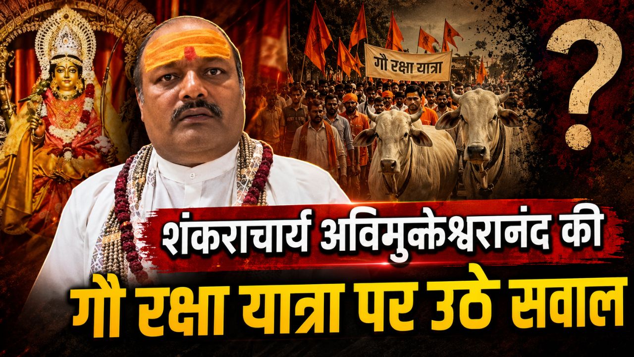 बदायूं में शंकराचार्य स्वामी अविमुक्तेश्वरानंद की गौ रक्षा यात्रा पर विवाद, जानिये पूरा मामला